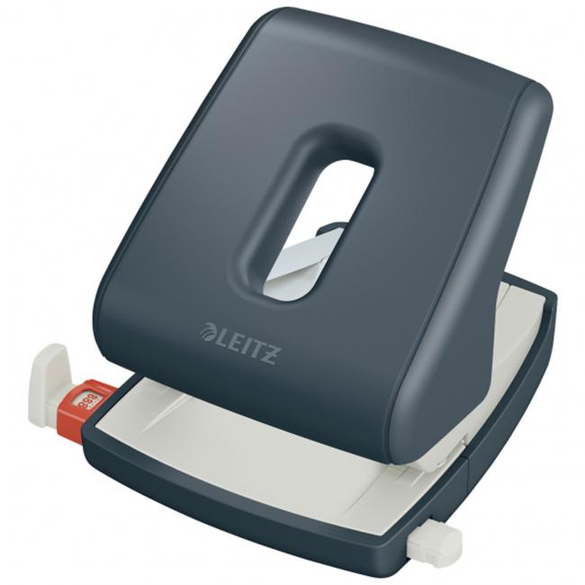 Leitz Cosy 30-Blatt-Locher, samtgrau