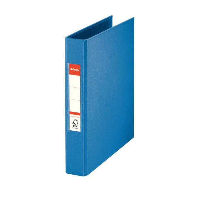 Esselte 2-Ring-Ordner, komplett aus Kunststoff, 4,2 cm A5, VIVIDA, blau