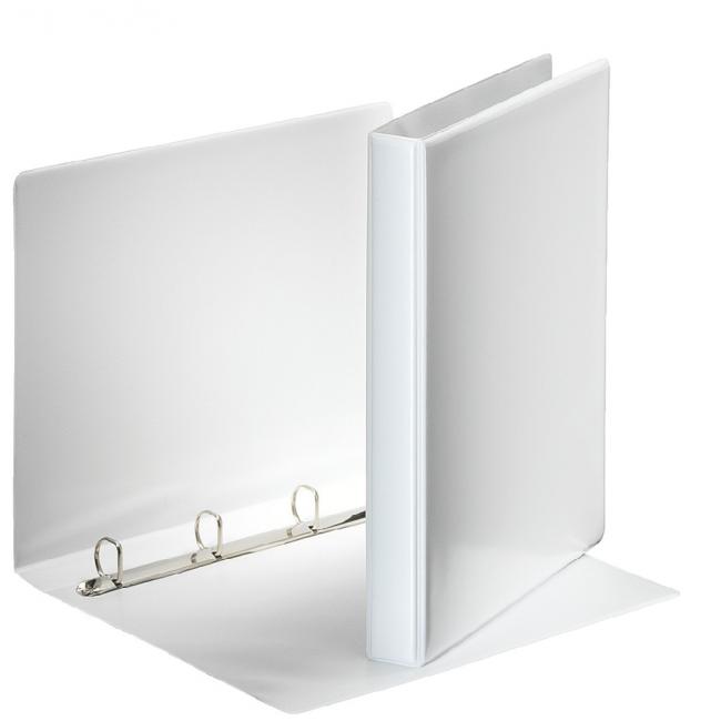 Esselte Präsentationsmappe 3,8 cm 4D-Ring weiß