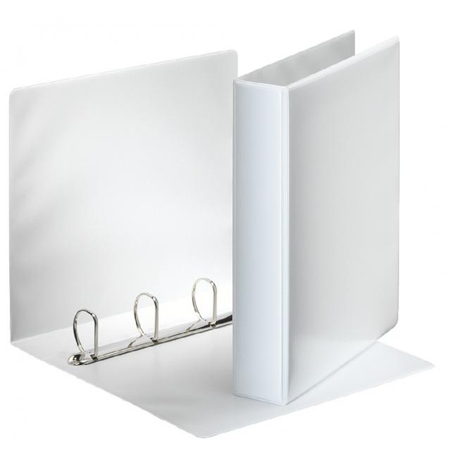 Esselte Präsentationsmappe 6,2 cm 4D-Ring weiß