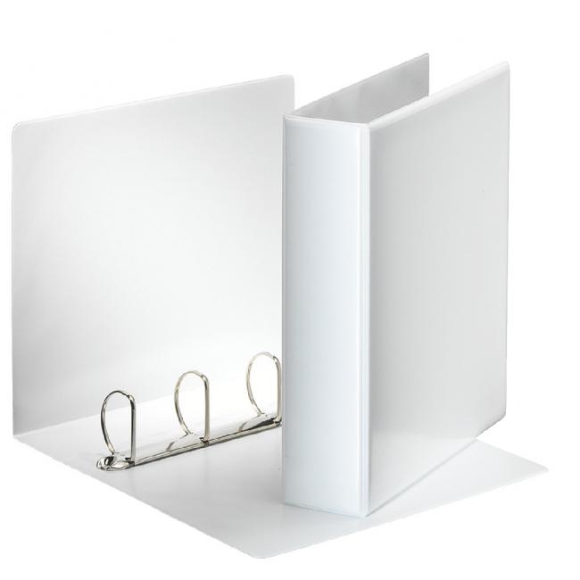 Esselte Präsentationsmappe 7,7 cm 4D-Ring weiß