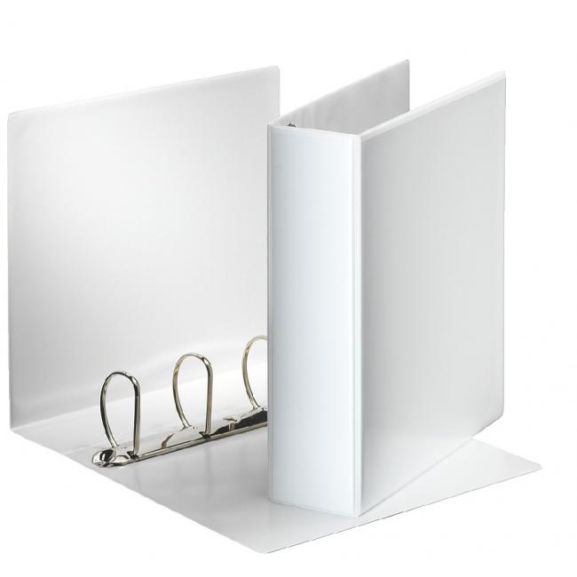 Esselte Präsentationsmappe 8,6 cm 4D-Ring weiß