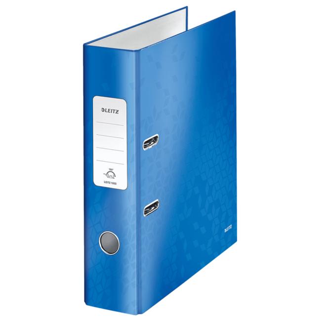 [ES050036] Leitz 180° WOW Hebelordner 8 cm blau