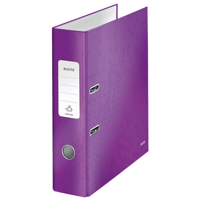 [ES050062] Leitz 180° WOW Aktenordner 8cm lila
