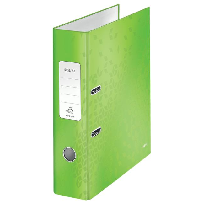 [ES050064] Leitz 180° WOW Hebelordner 8 cm grün
