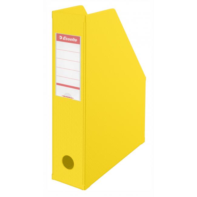[ES056001] Esselte VIVIDA Zeitschriftenständer 7cm gelb