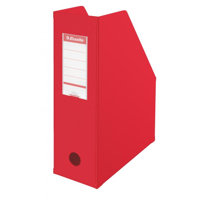 [ES056073] Esselte VIVIDA Zeitschriftenständer 10cm rot