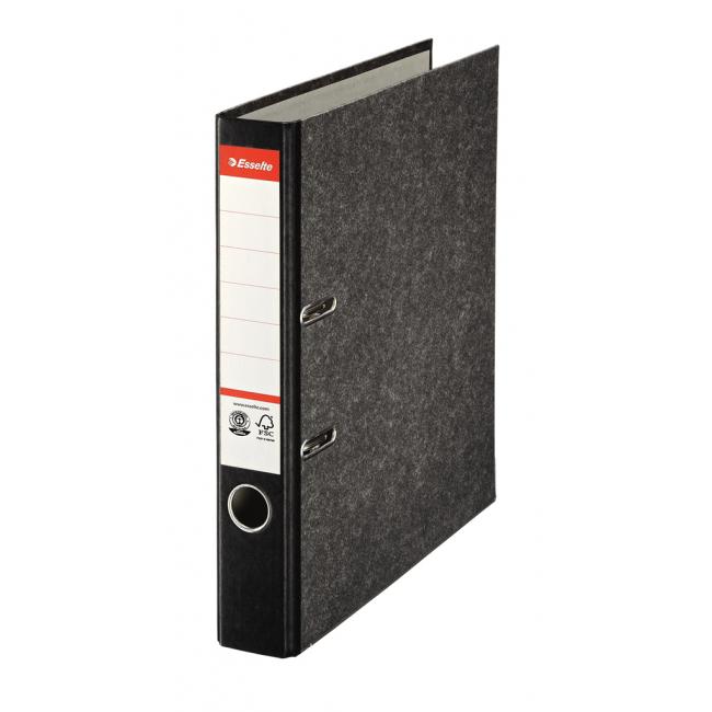 Hebelordner Esselte Marmor 5 cm schwarz
