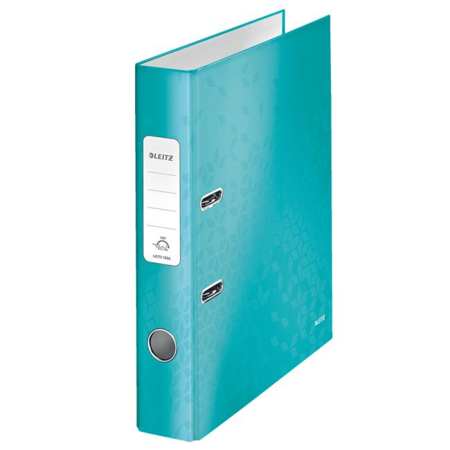 [ES060051] Leitz 180° WOW Hebelordner 5 cm eisblau