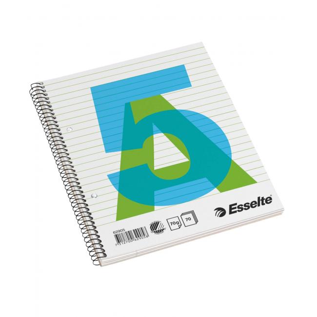 Esselte College A5 Notizbuch, 70 Blatt, liniert