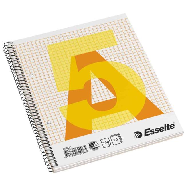 [ES062906] Esselte College A5 Block, 70 Blatt, kariert