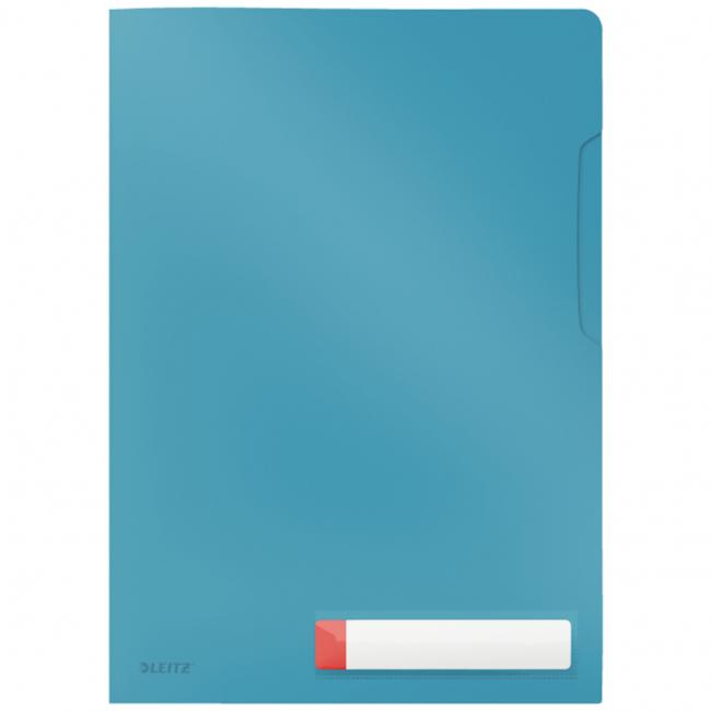 Leitz Cosy A4 Schutzhülle, 200 µm, blau, 3 Stück