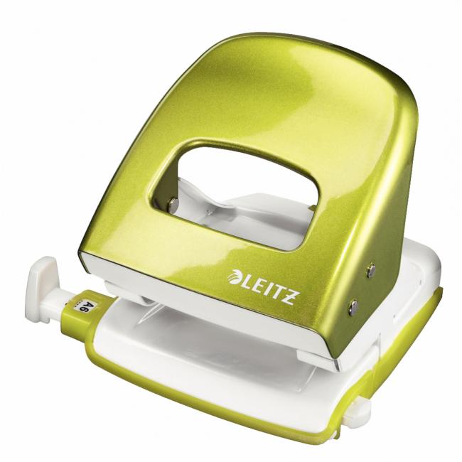 Leitz New NeXXt WOW 5008 Punch, Metallicgrün