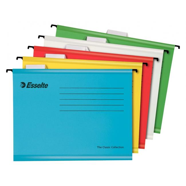 [ES093042] Esselte Classic Hängemappe, Farbmix