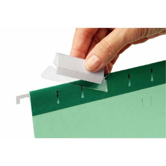 [ES094514] Kunststoffregister für Hängemappen Esselte Classic transparent
