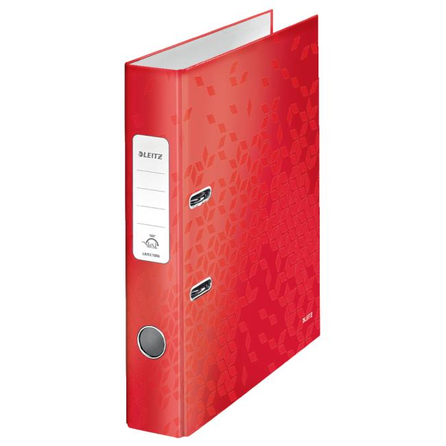 [ES100626] Leitz Aktenordner 180° WOW 5 cm rot