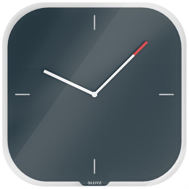 Leitz Cosy Wanduhr, Samtgrau