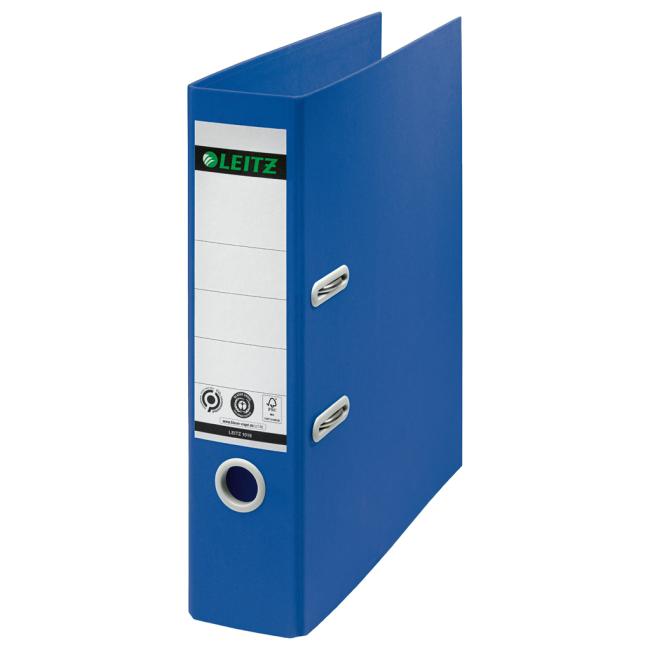 [ES180035] Leitz 180° Recycle Hebelordner 8 cm blau