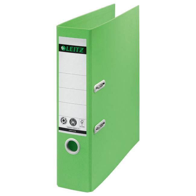[ES180055] Leitz Hebelordner 180° Recycle 8 cm grün