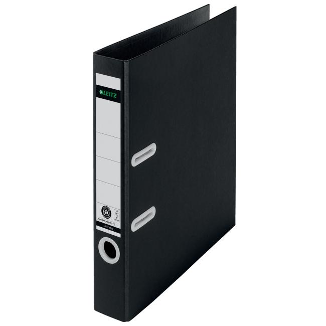 [ES190095] Leitz Hebelfeile 180° Recycle 5cm schwarz