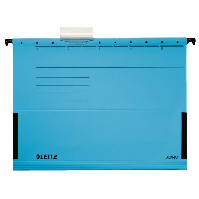 Leitz ALPHA Hängemappe mit Seiten, blau