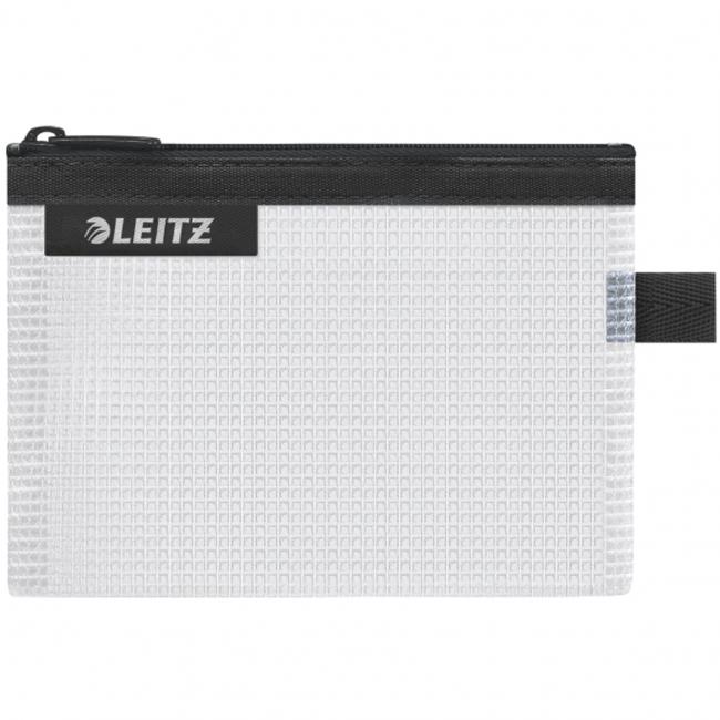 [ES240095] Leitz WOW Kunststoff-Reißverschlussetui klein schwarz