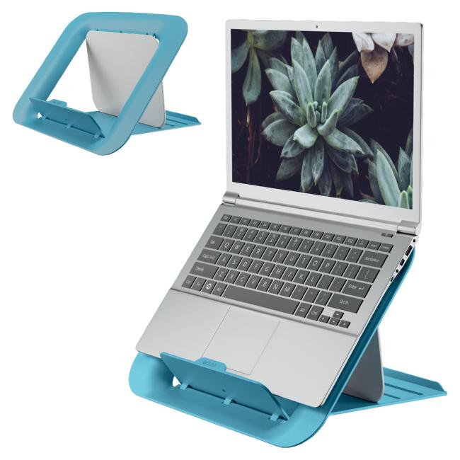 [ES260061] Leitz Cosy Ergo Laptopständer, ruhiges Blau