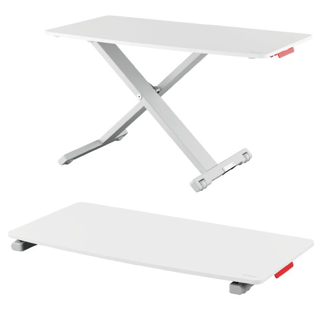 [ES330085] Leitz Cosy Ergo Schreibtischadapter für Steharbeit, grau