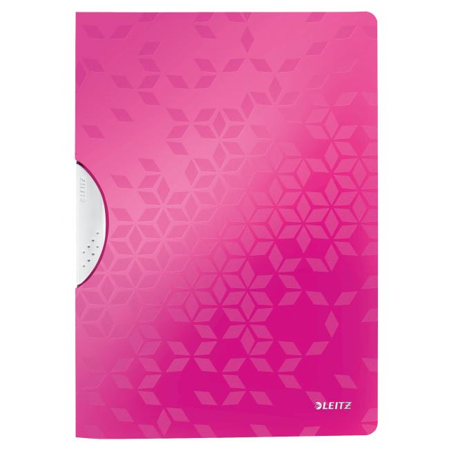 [ES418523] Leitz WOW Kunststoff-Clip-Etui rosa