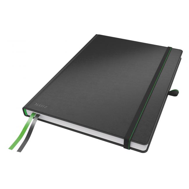 Leitz Complete A4 Notizbuch, liniert, schwarz