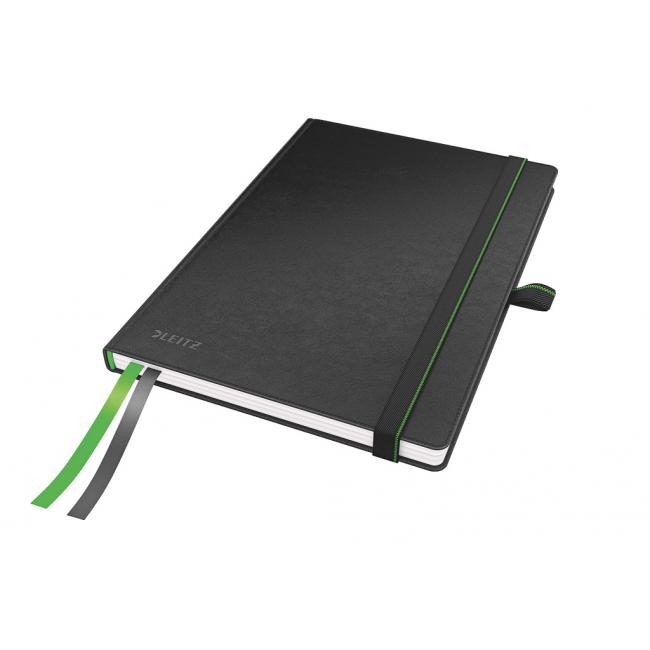 Leitz Complete A5 Notizbuch, liniert, schwarz