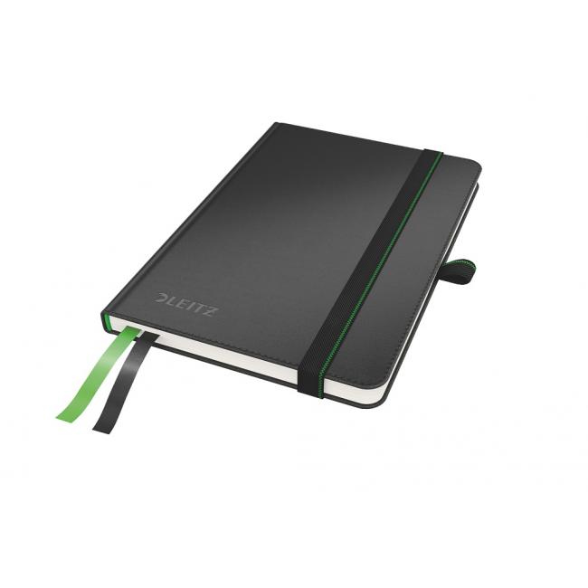 Leitz Complete A6 Notizbuch, liniert, schwarz