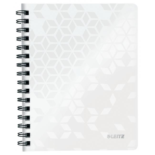 Leitz WOW A5 linierter Notizblock weiß