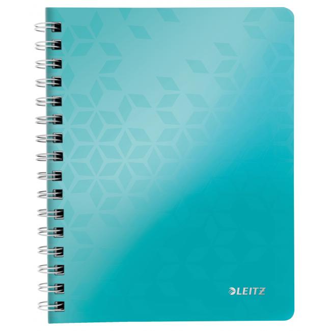 Leitz WOW A5 Notizblock, liniert, eisblau