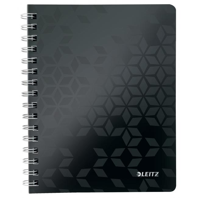 [ES463995] Leitz WOW A5 linierter Notizblock schwarz