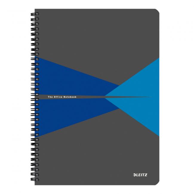 Leitz Office A4-Block, 90 Blatt, liniert, blau