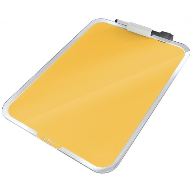 Flipchart-Glastisch Leitz Cosy warmgelb