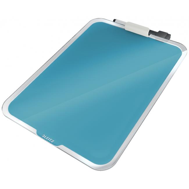 Leitz Cosy Glas-Tisch-Flipchart, ruhiges Blau