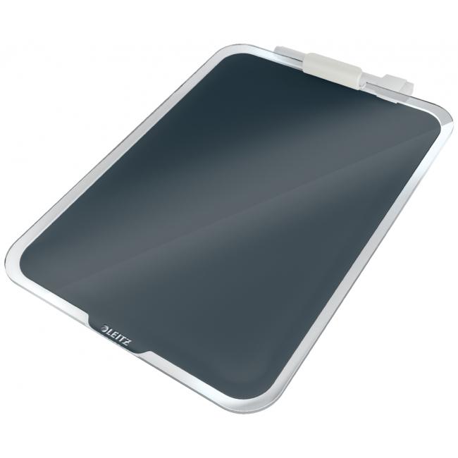 Leitz Cosy Glastisch-Flipchart, samtgrau