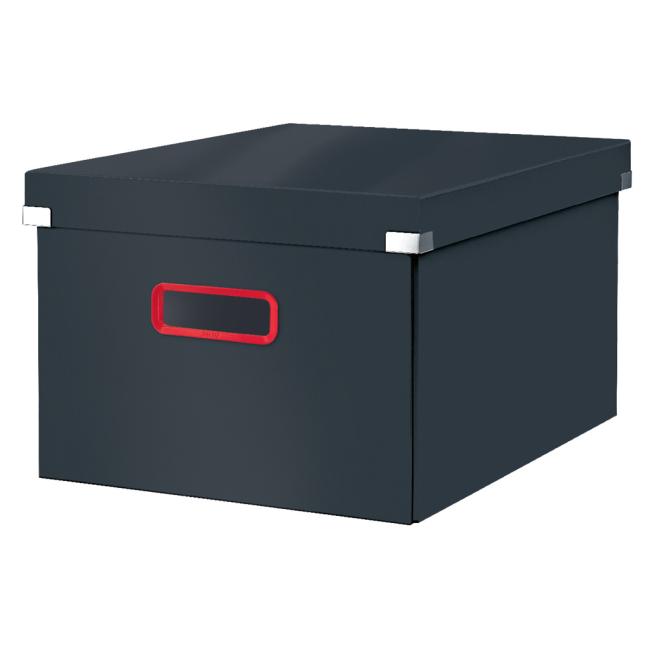 [ES480089] Click & Store A4 Leitz Cosy Medium Box Velvet Grey