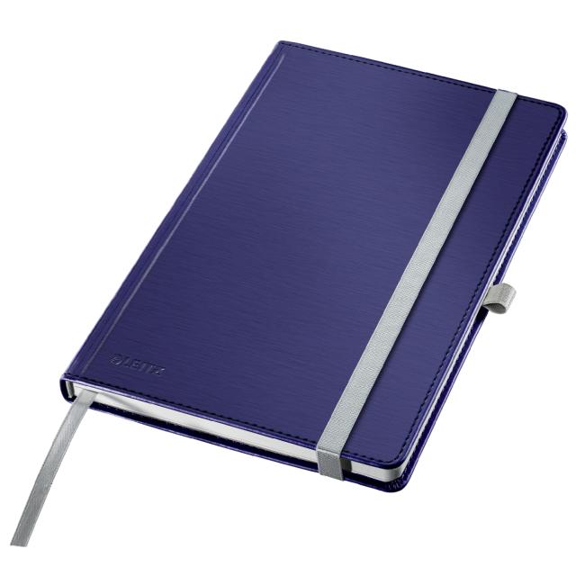 Notizbuch HC A5 Leitz Style, Hardcover, Titanblau