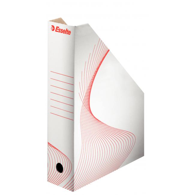 [ES493222] Esselte Magazinarchiv weiß/rot
