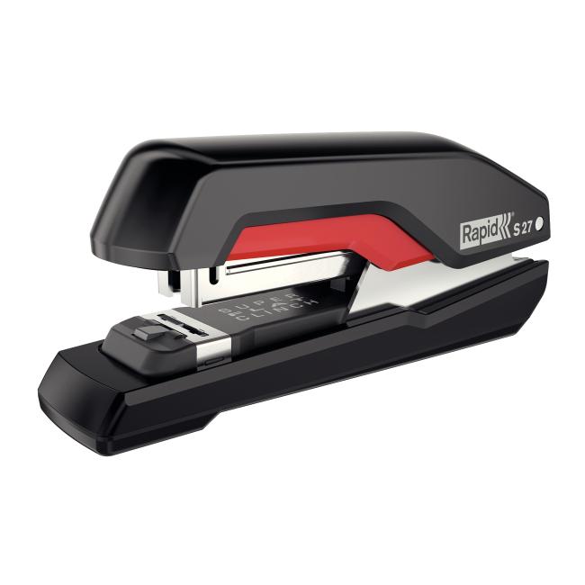 Rapid Supreme S27 Hefter schwarz/rot