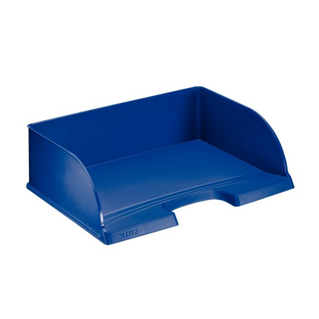 Leitz Jumbo Plus Aktenordner im Querformat, blau