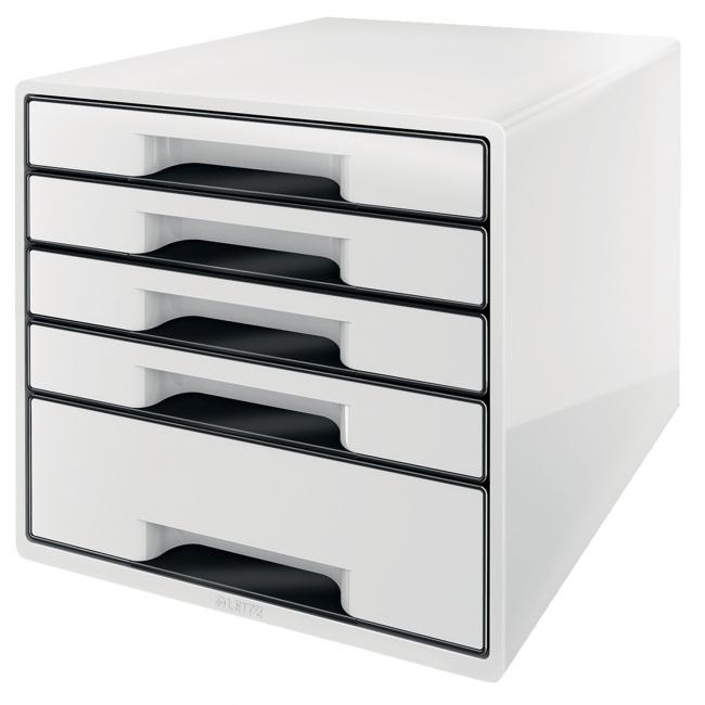 Leitz WOW Schubladenbox schwarz