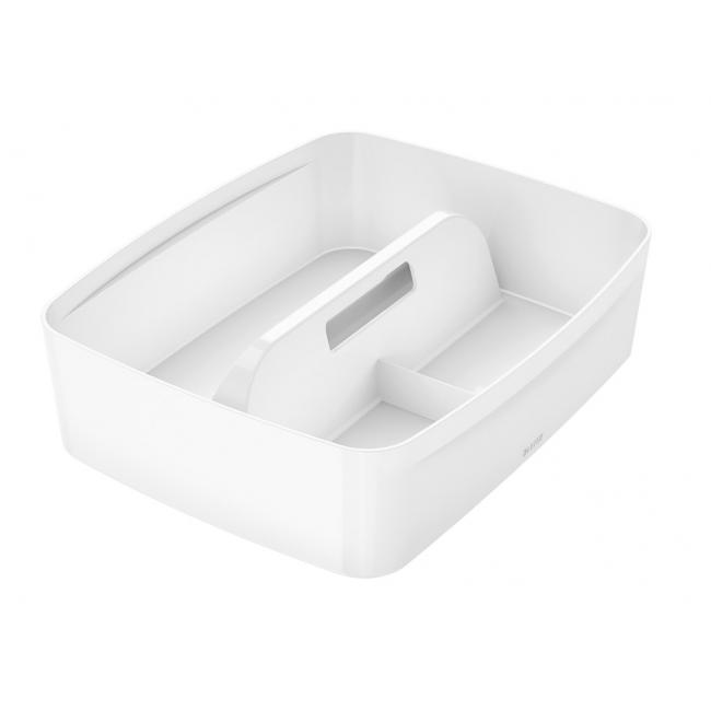 Leitz MyBox L Organizer mit Griff, weiß