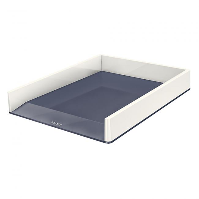 [ES536101] Leitz WOW Aktenordner weiß/grau