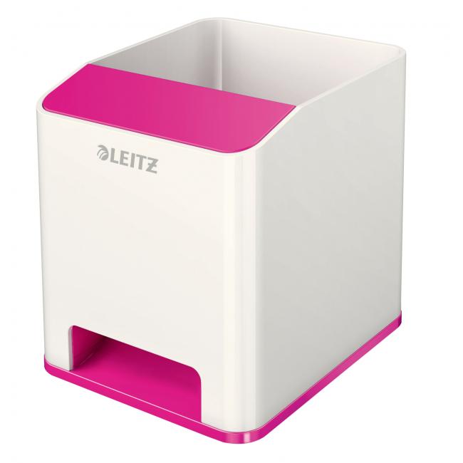 [ES536323] Leitz WOW Musik-Stiftständer, Metallic-Pink