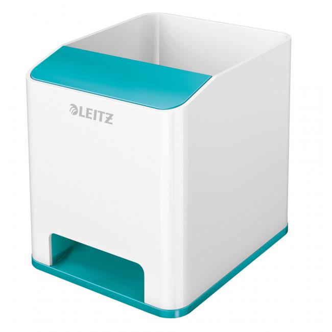 [ES536351] Leitz WOW Musikalischer Stiftehalter, eisblau