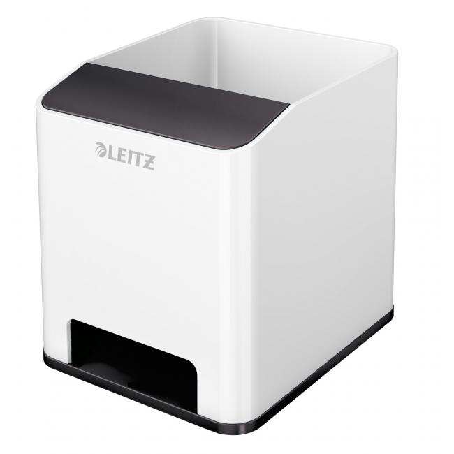 [ES536395] Leitz WOW Musikalischer Stiftehalter weiß/schwarz